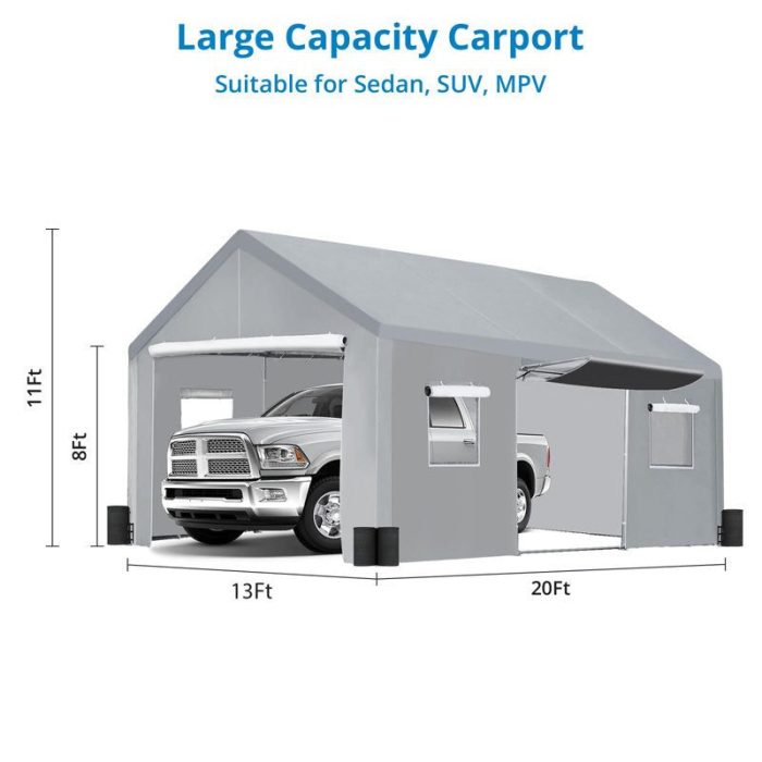 13 Ft. W x 20 Ft. D Garage
