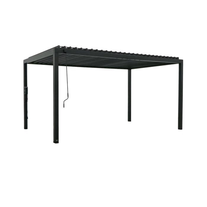 16×10 Sarasota Steel Louvered Pergola