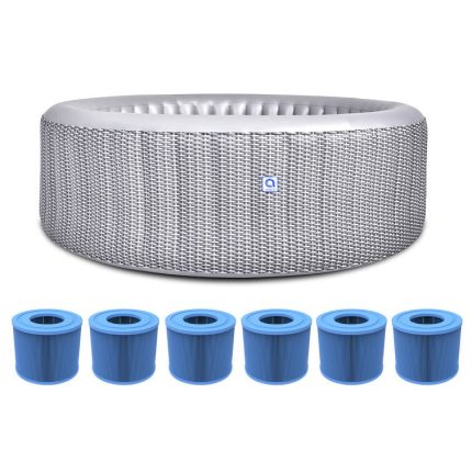 Jleisure 4 - Person 110 - Jet Vinyl Inflatable Hot Tub