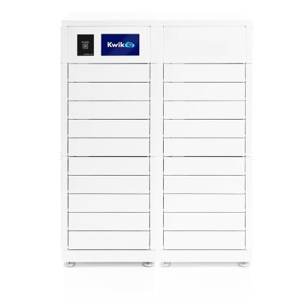 Kwik IQ 20 Bay Large Device Charging Locker Bundle By Luxor