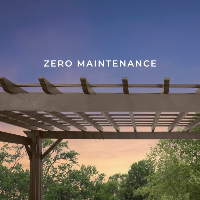 14×12 Ashford Traditional Steel Pergola With Sail Shade Soft Canopy