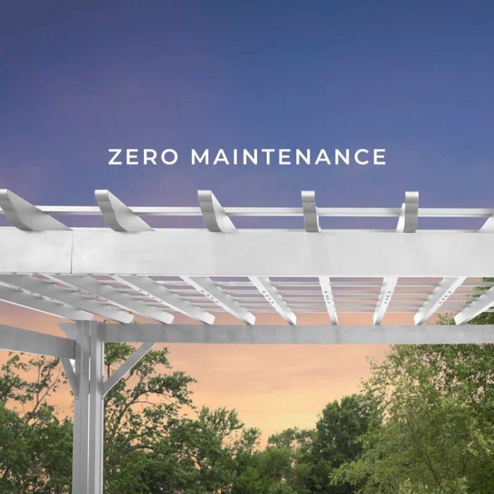 16′ X 12′ Traditional Steel Pergola