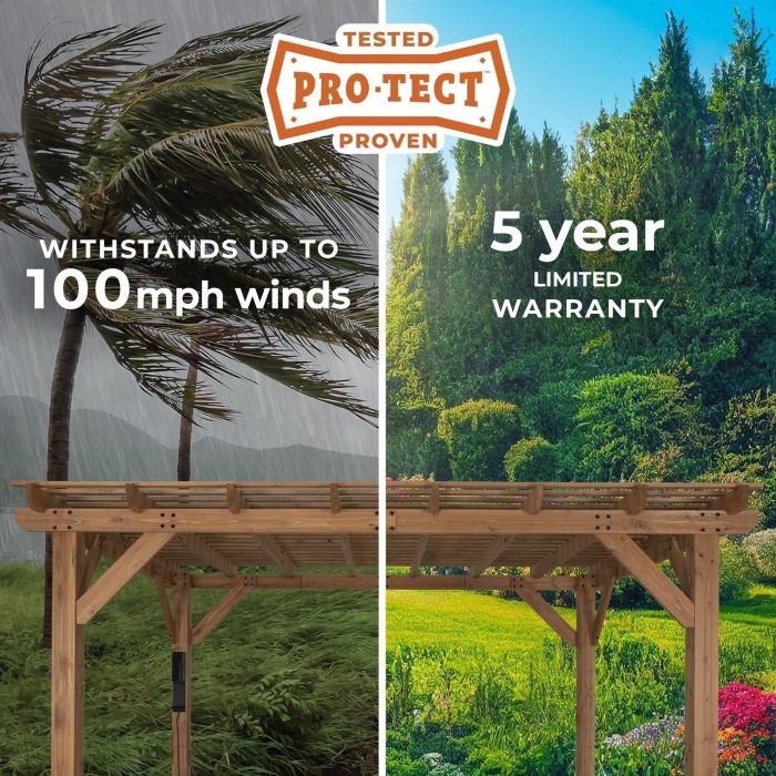 14×10 Delray Pergola