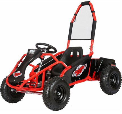 MotoTec Mud Kids Electric 48v 1000w Go Kart w Full Suspension